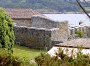 Castillo Fortaleza En Galicia . Zona De Finisterre